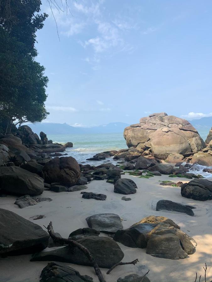 Lindo Duplex Pé Na Areia com Praia Privativa Caraguatatuba Esterno foto